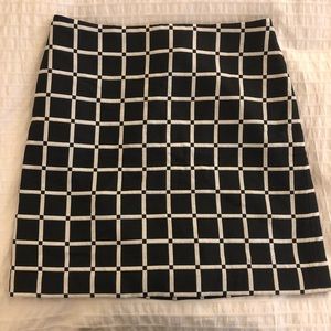 Ann Taylor Checked Skirt